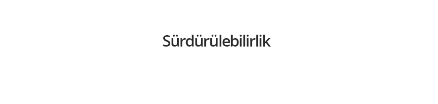 Sürdürülebilirlik
